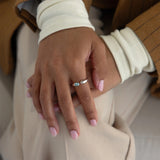 Stainless Steel December Birthstone Ring