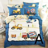 Home Textile Cute Cartoon Children Bed Sheet / Quilt Cover
