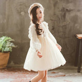 Girls New Long-sleeved Princess Dress