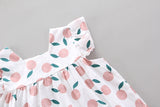Girls' Sleeveless Vest Clothing T-shirt Two-piece Set