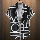 Men's 3D Digital Stitching Printing Shirt