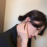 Personality small round ring female