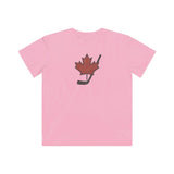 Vintage Canada Maple Leaf T-Shirt Youth Distressed Graphic Tee for Hockey Fans