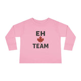 Maple Stick "Eh Team" Toddler Long Sleeve Tee – Maple Leaf Pride