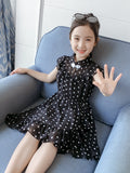 Girls chiffon dress