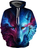 3D Digital Printing Men's Hoodie