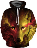 3D Digital Printing Men's Hoodie