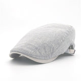 Cotton And Linen Beret Men