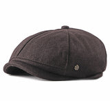Foreign Trade New Style Men's Painter Hat Korean Fashion Cap British Retro Beret Octagonal Hat Female General