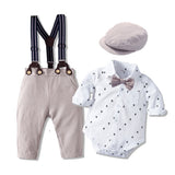 New Long Sleeve Khaki Suit Boys