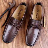 Genuine Leather Casual Men Loafers
