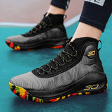 Platinum Sneakers Boys Basketball Shoes Combat Boots