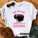 Girls print T-shirt