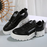 Women Shoes - Thick-soled Round-Toe Casual Women Sneakers