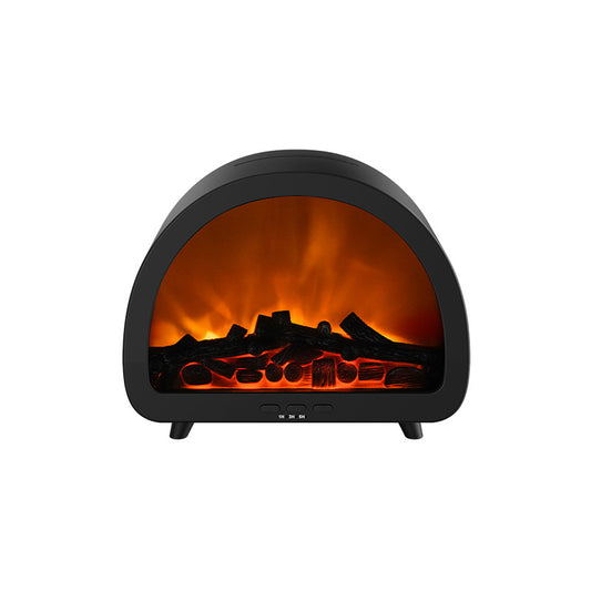 Fireplace Flame Aroma Diffuser Desktop Remote Control Colorful Atmosphere Light