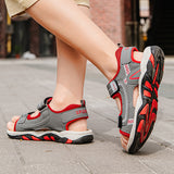 Elementary School Children Boys Sandals Sneakers Velcro