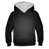 3d Vision Digital Printing Children's Hoodie
