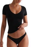 Lovelet Scoop Neck Short Sleeve T-Shirt