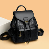 Female Backpack Casual Multifunction Women Leather