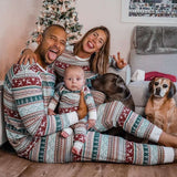 2024 Family Christmas Matching Pajamas Set Xmas Adult Kids Mother And Daughter Father Son Sleepwear Baby Family Look Outfits - MyStylz