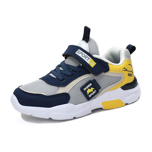 Mesh breathable boys' sneakers
