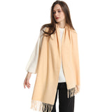 Solid Color Maillard Scarf