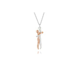Love Hug Necklace Unisex Men Women Couple Jewelry Simple Temperament Clavicle Chain Valentines Day Lover Gift