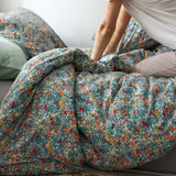 French Pastoral Style Knitted Bed Cotton Sleeping Sheets