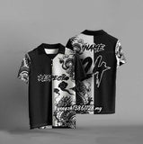 3D Digital Printing Loose Casual Short Sleeve T-shirt Top