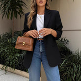 British Style Casual Long Sleeve Coat