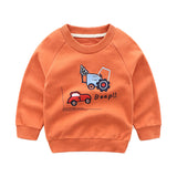 Children's New Style Sweater Baby Pullover Pure Cotton