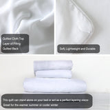 3 - piece Set Of Simple And Fresh Blue And White Floral Duvet Cover - MyStylz
