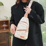 Women's Chest Bag Fashion Printed Crossbody Bag