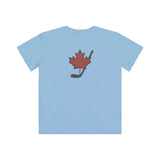 Vintage Canada Maple Leaf T-Shirt Youth Distressed Graphic Tee for Hockey Fans