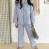 Girls Cute Cherry Fruit Pajamas Set