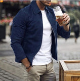 Men Slim Turn down Collar Jackets