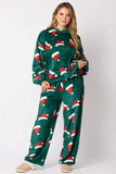 2024 Casual Flannel Pajama Sets For Women 2 Piece