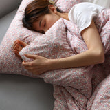 French Pastoral Style Knitted Bed Cotton Sleeping Sheets