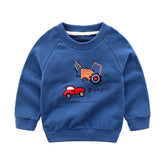 Children's New Style Sweater Baby Pullover Pure Cotton