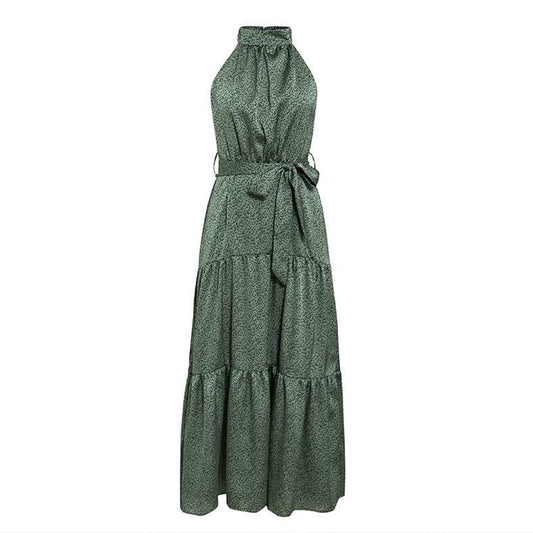 Printed midi dress