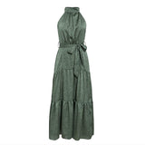 Printed midi dress