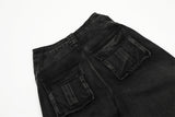 Fashion Denim Multi-pocket Cargo Pants Men