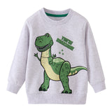Jumping Meters New Arrival Cartoon Sweatshirts For Boys Girls Cl