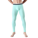 Men's Cropped Long Johns Cotton Pants
