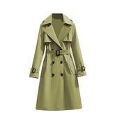 Mid-length Temperament Casual Trench Coat