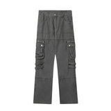 Multi-pocket Design Personality Jeans Men