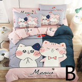 Home Textile Cute Cartoon Children Bed Sheet / Quilt Cover