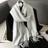 Solid Color Maillard Scarf