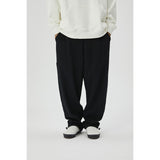 Basic Style Retro Thickened Sweatpants For Men