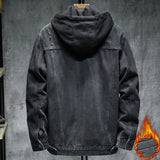 Thick Denim Jacket Men